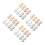 32Pcs Durable Silicone Earring Stoppers for Women Secure Ear Piercing 8