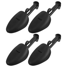 4Pairs Men’s Plastic Shoe Tree Shapers for Shoe Care and Boot Support