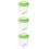 3Pcs Plastic Green Insect Viewer Portable Magnifier Jar 6