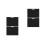 4Pcs High Strength Black Drawing Boards Portable Painting Accessory 8