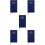 5Pcs Stylish Blue Portable Planner Organizer Academic Writing Book 8