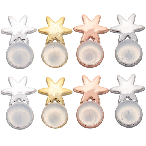 32Pcs Durable Silicone Earring Stoppers for Women Secure Ear Piercing 1
