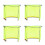 4Pcs Yellow Hard Hat Neck Shade Full Brim Sun Visor Construction Use 3