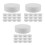 108Pcs White Round Foam Circles for DIY Cake Models and Decoration 6