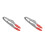 2Pcs Small Cat Dog Eye Brush ABS Silicone Multi-Use Grooming 6