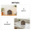 2Pcs Bamboo Tea Cake Rack Brown - Stable Rustic Kitchen Display Easel 8