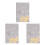 3Pcs Grey Elegant Marble Planner Soft Cover Office Notebooks 2025 8