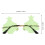 2St Creatieve Kerstboom Zonnebril St+metaal Feest Bril Decor 8