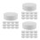 108Pcs White Round Foam Circles for DIY Cake Models and Decoration 5