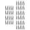 50Pcs Plastic Emergency Drop Key for Fire Rescue and Door Lock Reset 8