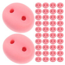 300Stk Oval Resin Tiernase Rosy DIY Für Kuscheltierspielzeug