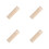 4Pcs Solid Wood Washboard Laundry Scrub Board Gentle on Clothes Beige 4