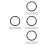 24Pcs Rubber Rings Non-Slip Sound Bowl Replacement Gaskets 8