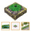80Pcs Resin Mini Tree Base Models for Architectural Decor 10