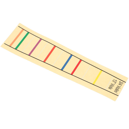 5Pcs Color Coded Yellow Viola Fret Markers for Violin Practice