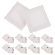 80Pcs Mini Paint Canvas White Cotton Canvas Boards for DIY Painting