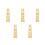 5Pcs Color Coded Yellow Viola Fret Markers for Violin Practice 8