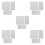 5Pcs Compact White Insect Butterfly Spreading Board Pinning Kit 4