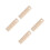4Pcs Solid Wood Washboard Laundry Scrub Board Gentle on Clothes Beige 7
