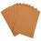 24Pcs Adhesive Brown Cork Sheets Easy Cut for DIY Crafts & Office Use 1
