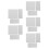 5Pcs Compact White Insect Butterfly Spreading Board Pinning Kit 6