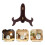 2Pcs Bamboo Tea Cake Rack Brown - Stable Rustic Kitchen Display Easel 9