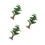 3Pcs Micro Landscape Green Tree Modeling Decor for DIY Garden Scenes 7