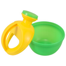3Pcs Mini Watering Can for Kids Light Green Plastic Beach and Bath Toy