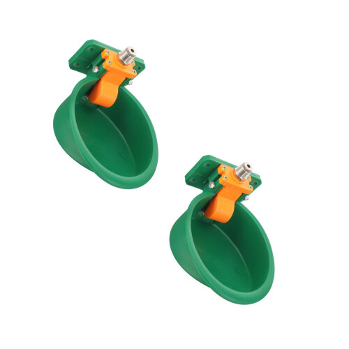 2Pcs Practical ABS Automatic Water Bowl for Sheep Goat Farm Animals 2