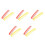 10Pcs Large Plastic Clown Comb Prank Prop for Halloween Fun 6