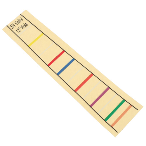 5Pcs Color Coded Yellow Viola Fret Markers for Violin Practice 2