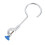 4Pcs Silver Support Clamps Adjustable Lab Ring Stand 1