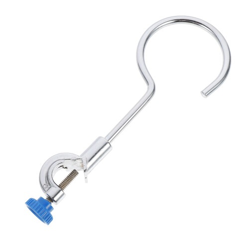 4Pcs Silver Support Clamps Adjustable Lab Ring Stand