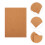 24Pcs Adhesive Brown Cork Sheets Easy Cut for DIY Crafts & Office Use 9