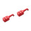 2Pcs Red Kitchen Sharpener Two-Stage Precision Sharpening Tool 8