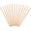 30Pcs Khaki Wood Scale Rulers Bulk for Drawing and Carpentry Projects 2