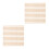 30Pcs Khaki Wood Scale Rulers Bulk for Drawing and Carpentry Projects 5