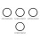 24Pcs Rubber Rings Non-Slip Sound Bowl Replacement Gaskets 3