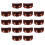 40Pcs Small Brown Claw Clips for Hair Extensions Versatile Use 1