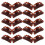 40Pcs Small Brown Claw Clips for Hair Extensions Versatile Use 3