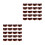 40Pcs Small Brown Claw Clips for Hair Extensions Versatile Use 8