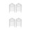 4Pcs Heat-Resistant Acrylic Popcorn Maker Replacement Lids 9