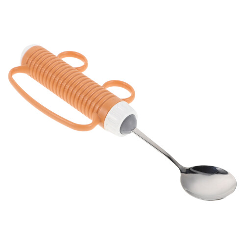4Pcs Adaptive Spoon Set for Elderly with Anti-Shake Design Multi Color 2