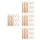 800Pcs Bulk Mini Wood Pencils for Kids Comfortable Grip Writing 4