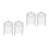 4Pcs Heat-Resistant Acrylic Popcorn Maker Replacement Lids 6