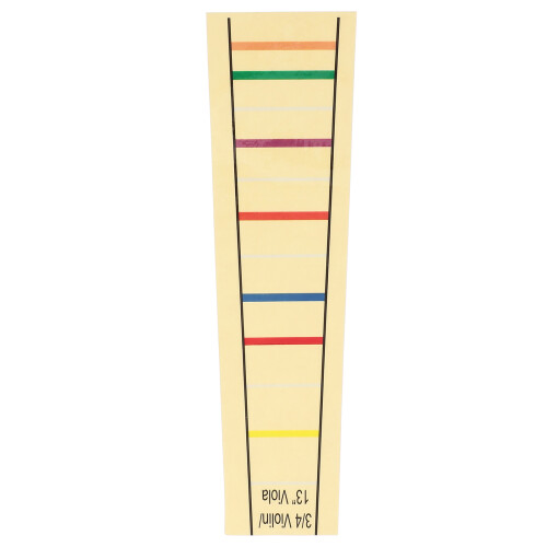 5Pcs Color Coded Yellow Viola Fret Markers for Violin Practice 1
