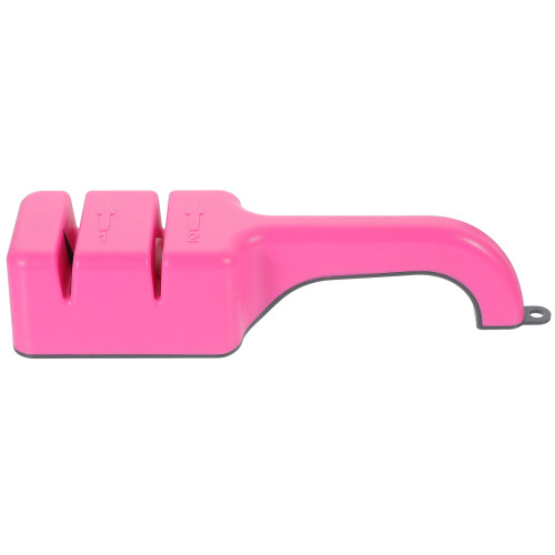 2Pcs Red Kitchen Sharpener Two-Stage Precision Sharpening Tool 1