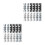 24Pièces Range-Câbles Adhésif Tpr Compact Pour Appareils De Cuisine 7