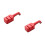 2Pcs Red Kitchen Sharpener Two-Stage Precision Sharpening Tool 4