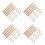 800Pcs Bulk Mini Wood Pencils for Kids Comfortable Grip Writing 7